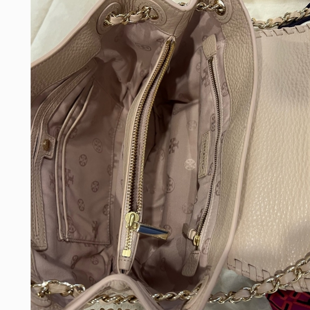 Tory Burch Taupe Shoulder Bag - Picture 7 of 9